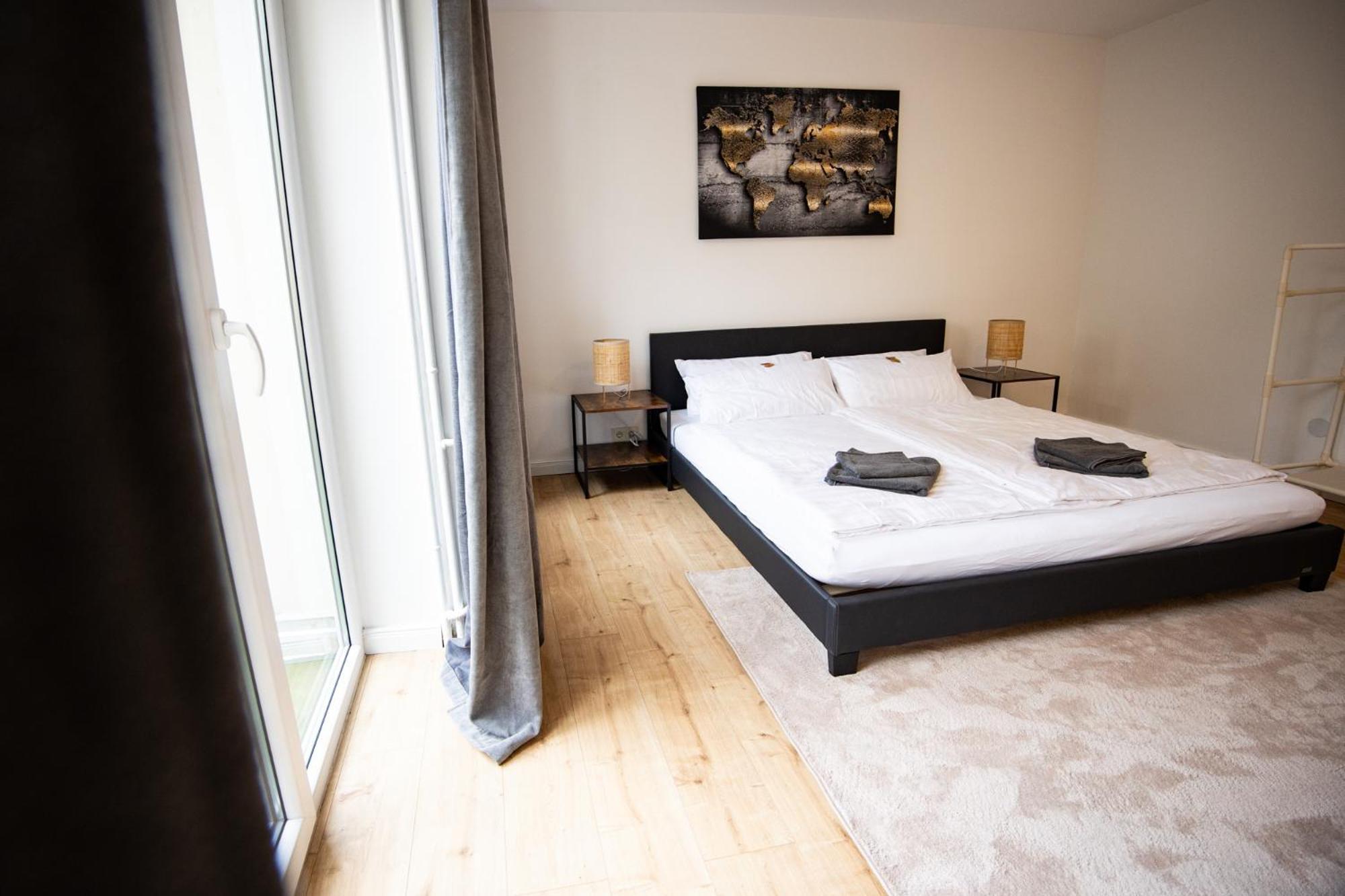 Me Living Bad Pyrmont Innenstadt 10 Meter Balkon ภายนอก รูปภาพ