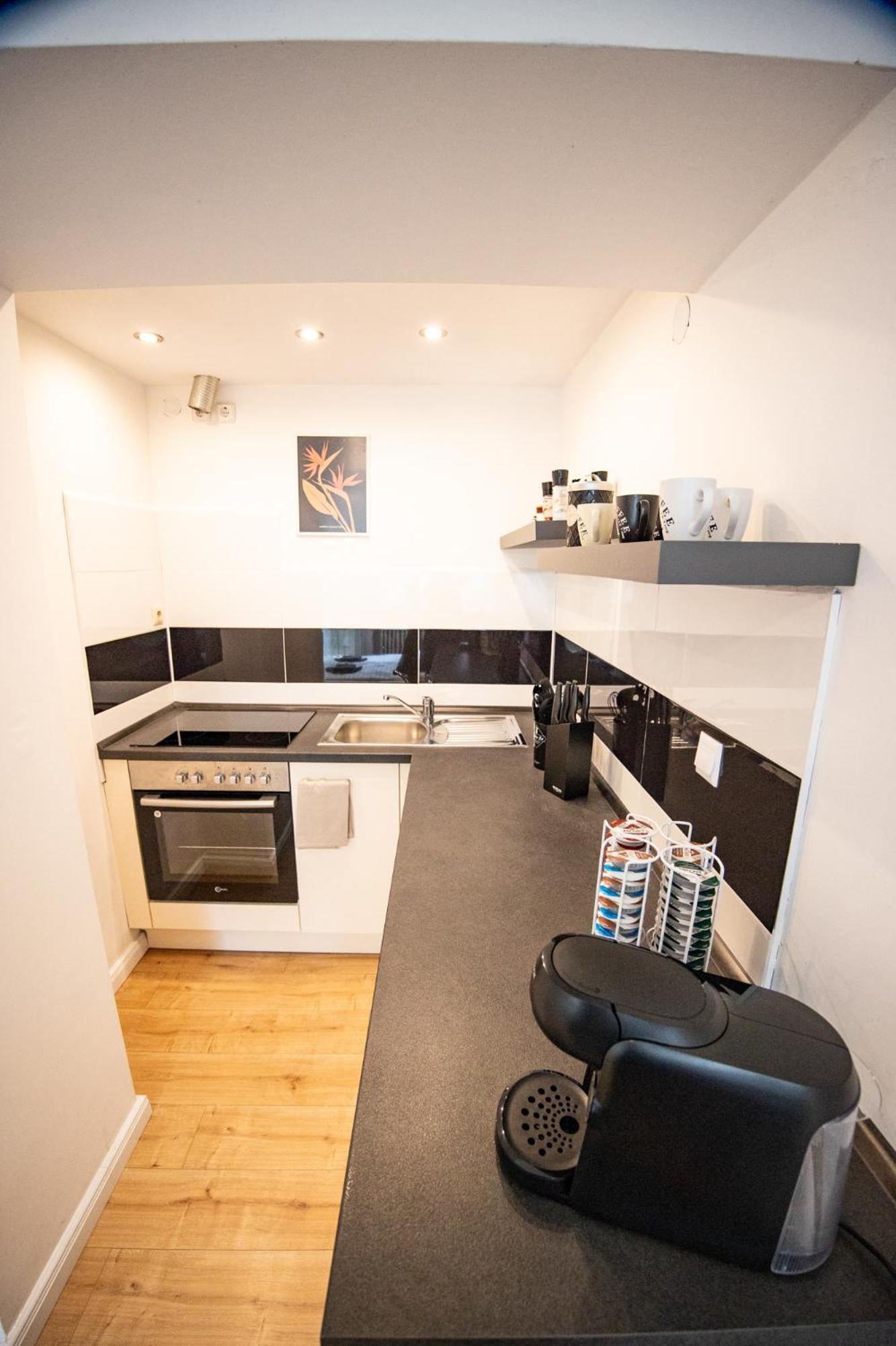 Me Living Bad Pyrmont Innenstadt 10 Meter Balkon ภายนอก รูปภาพ